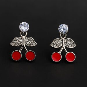 Cherry Fruit Earring