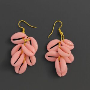 Cowrie Shell Earring