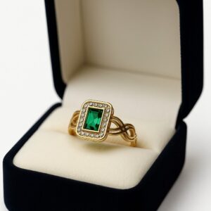 Emerald Stone Rings